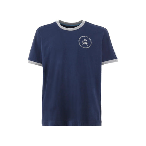 LA MARTINA T-shirt T-shirt Uomo Zaim in cotone Blu aperto A24 - LA MARTINAZMR600JS206 - 07017 - M - Francavilla Moda